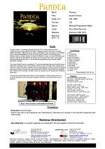 Promo Sheet englisch